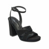 Damsandaler 1347 svart mocka