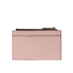 Portfölj 209g croco rosa puder
