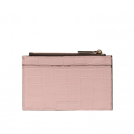 Portfölj 209g croco rosa puder