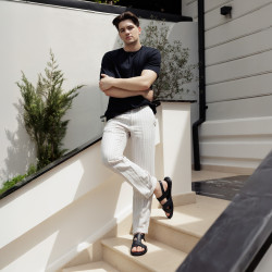 Herrsandaler 363 svart lifestyle