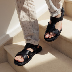 Herrsandaler 363 svart lifestyle