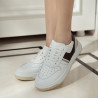 Dam sneakers 6088 vit+beige lifestyle