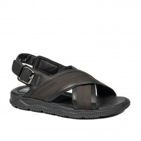 Herrsandaler 364 svart kombinerad