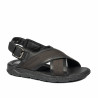 Herrsandaler 364 svart kombinerad