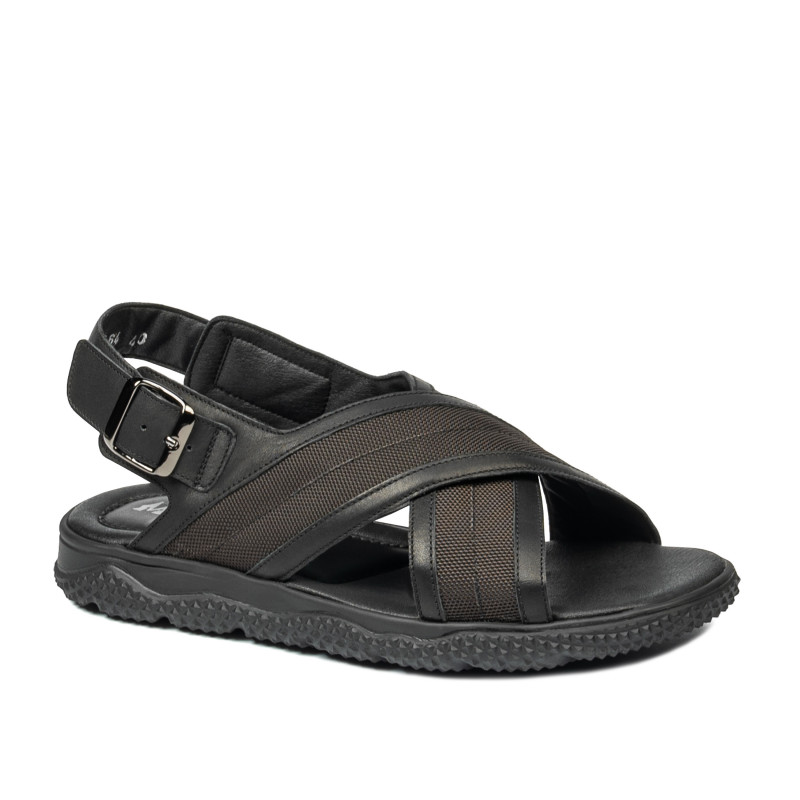 Herrsandaler 364 svart kombinerad