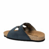 Herrsandaler 365 nubuck indigoblå