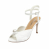 Dam sandaler 1351 vit satin