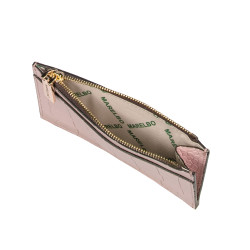 Portfölj 209g croco rosa puder