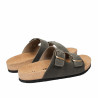 Herrsandaler 365 nubuck army