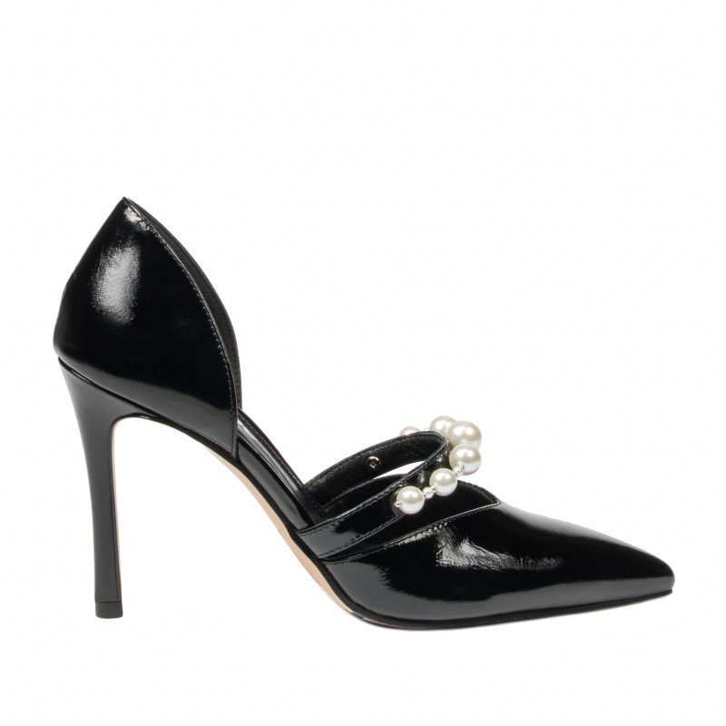 Eleganta damskor 1350 svart lack