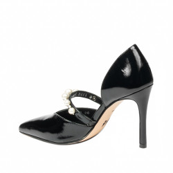 Eleganta damskor 1350 svart lack