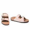 Dammsandaler 5117 nubuck peach