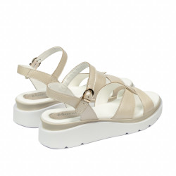 Dam sandaler 5118 beige