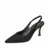 Dam sandaler 1343 svart mocka