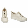 Damsportskor 6091 beige