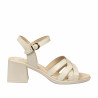 Dam sandaler 5120 beige