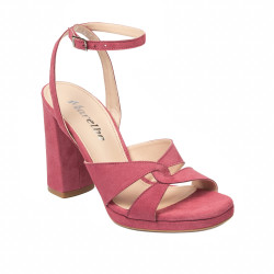 Dam sandaler 1347 rosa mocka