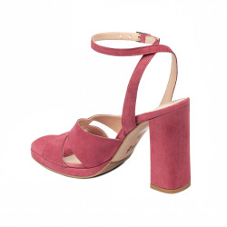 Dam sandaler 1347 rosa mocka