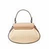 Damhandväska 042g 01biz nude+raffia