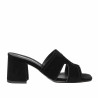 Damsandaler 1348 svart mocka