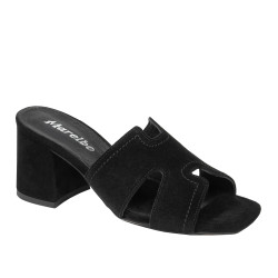 Damsandaler 1348 svart mocka