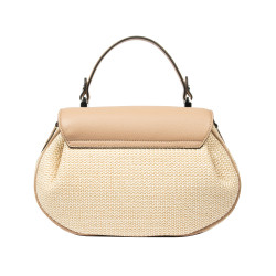 Damhandväska 043g 01 biz nude+raffia