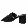 Damsandaler 1348 svart mocka