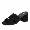 Damsandaler 1348 svart mocka