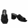 Damsandaler 1348 svart mocka