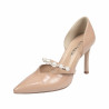 Eleganta damskor 1350 lack beige