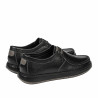 Svarta kombinerade herrskor 992 casual