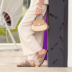 Damhandväska 042g 01biz nude+raffia lifestyle