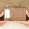 Portcard 209g croco brown lifestyle