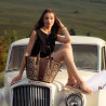 Dam-sandal 5118 kamel lifestyle