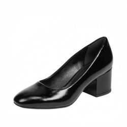 Eleganta damskor 1356 svart lack