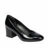 Eleganta damskor 1356 svart lack