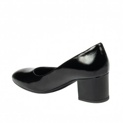 Eleganta damskor 1356 svart lack