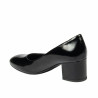 Eleganta damskor 1356 svart lack