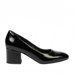 Eleganta damskor 1356 svart lack