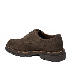 Herrcasualskor 989 brun mocka