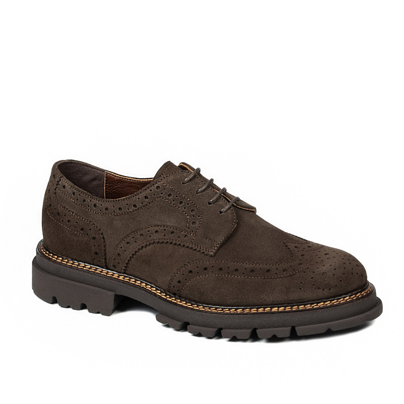 Herrcasualskor 989 brun mocka