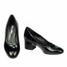Eleganta damskor 1356 svart lack