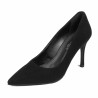 Eleganta damskor 1320 svart velour