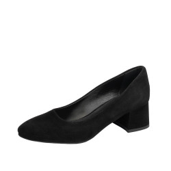 Eleganta damskor 1331 svart velour