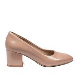 Elegant dam sko 1356 lack beige