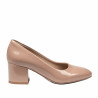 Elegant dam sko 1356 lack beige