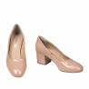 Elegant dam sko 1356 lack beige