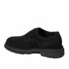 Herrskor casual 989 svart mocka 01