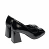 Eleganta damskor 1324 svart lack