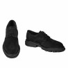 Herrskor casual 989 svart mocka 01